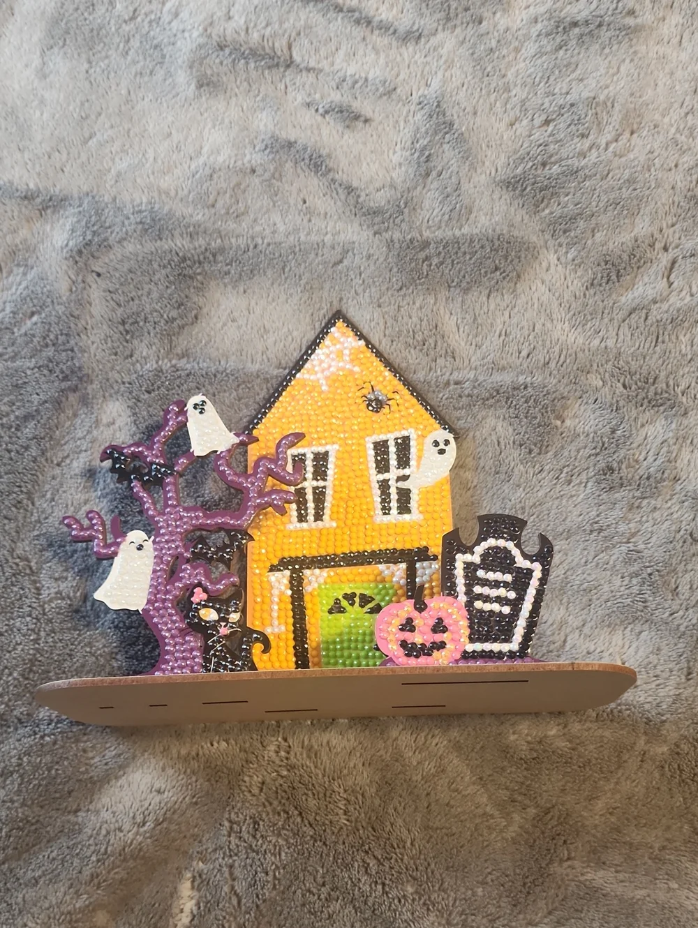 Diamond Art - Spooky House (Completed & Sealed)